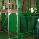 De lift naar de zoutmijn op 360 meter onder de grond (Schacht Marie), augustus 2005.