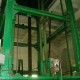 De kolossale liftschacht naar de zoutmijn op 360 meter diepte (Schacht Marie), augustus 2005