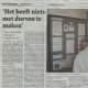 Expo Merwedegijzelaars maakt veel los, artikel over expositie in Het Kompas d.d. 11 juni 2009