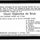 Rouwkaart Gerrit de Bruin